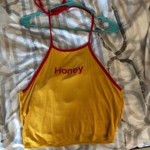 HONEY HALTER TOP